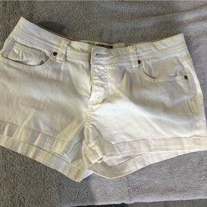 Route 66 Women's White Jean Shorts
